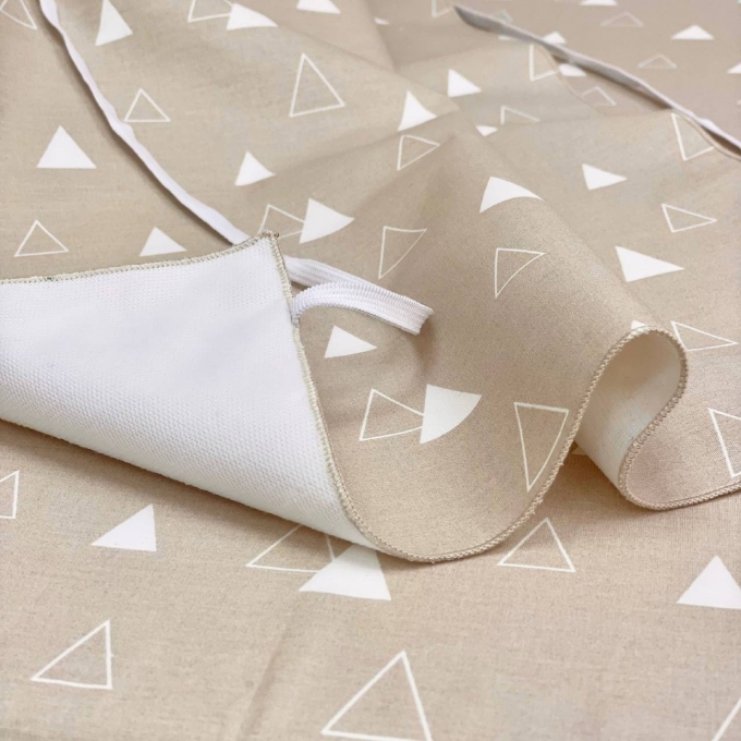 Saltea impermebila pentru masa de infasat, figuri geometrice, 40×70 cm (6)